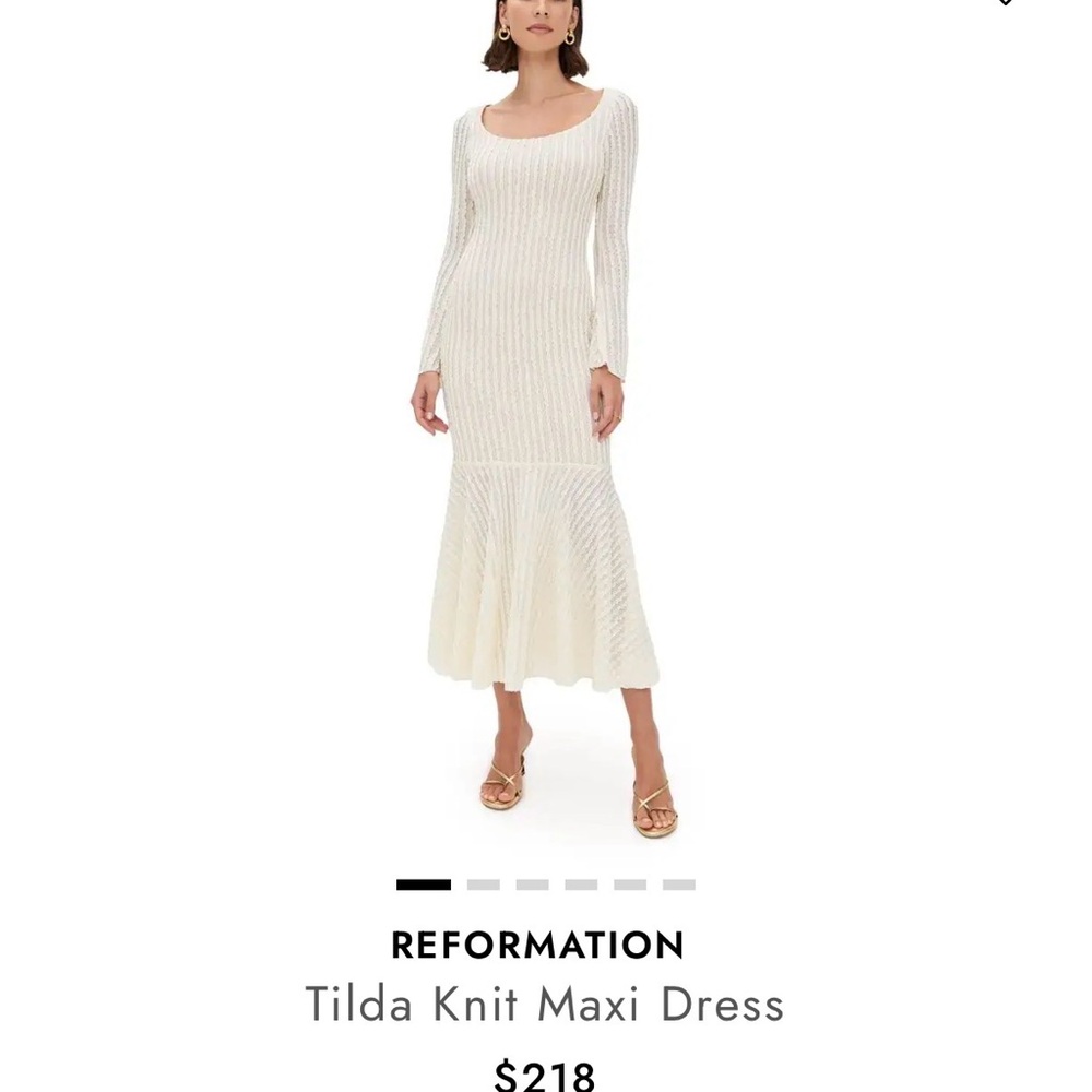 Elegant Cream Maxi Dress